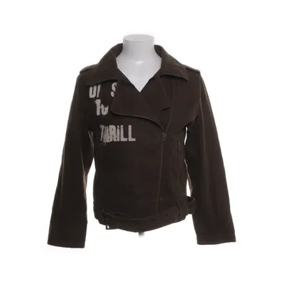 Bikerjacka (Grå) från Kuyichi Bomull, Polyester