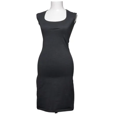 Dress (Gray) from Hennes Collection Cotton, Elastane