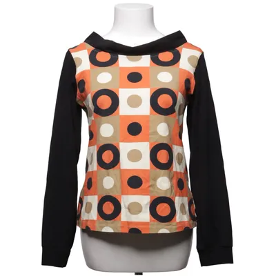 Långärmad t-shirt (Svart, Orange, Beige) från Margot Bomull, Elastan