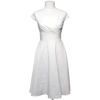 Robe (Blanc) de Bbonlinedress Coton, Élasthane, Polyester