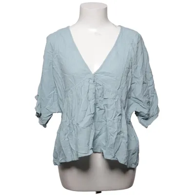 Top (Blue) from Lindex Cotton, Linen