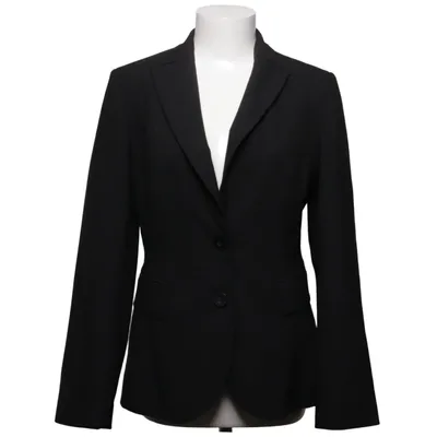 Blazer (Zwart) van Basic by KappAhl Elastaan, Polyester, Viscose