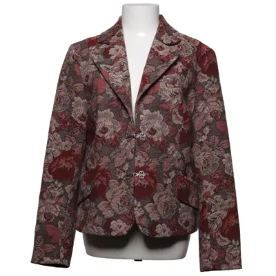 Blazer (Red, Multicolored) from KappAhl Acrylic, Polyester, Wool