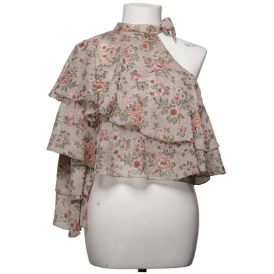 Bluse (Beige, Mehrfarbig) von Zara Basic Collection Polyester