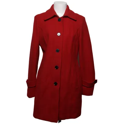 Manteau (Rouge) de ESPRIT Collection Polyester, Viscose, Laine