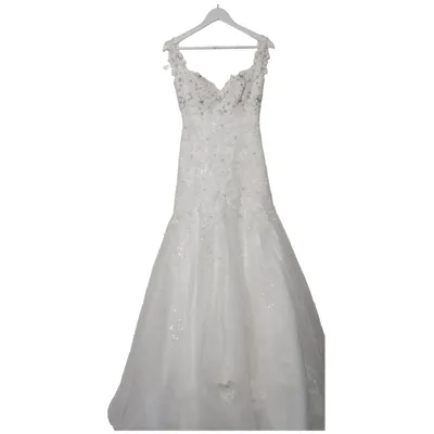Wedding dress (White) from Demetrios Polyester