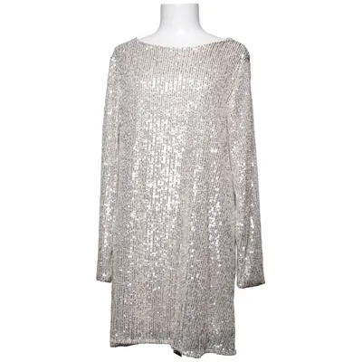 Cocktail dress (Silver) from Amisu Elastane, Polyester