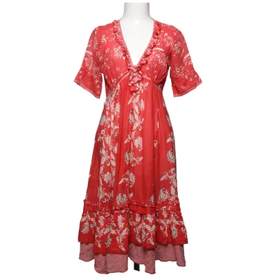 Dress (Red, White) from Derhy Cotton
