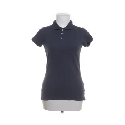 Poloshirt (Blauw) van Essentials Elastaan, Organisch katoen