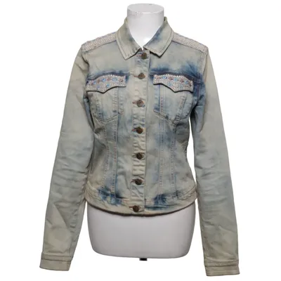 Jeansjacka (Blå) från Culture Bomull, Elastan