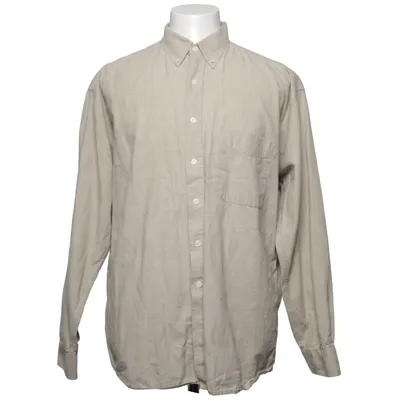 Buttondown-skjorta (Beige) från Life of Riley Bomull, Linne