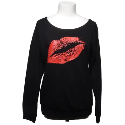 Sweatshirt (Sort, Rød) fra Favolook