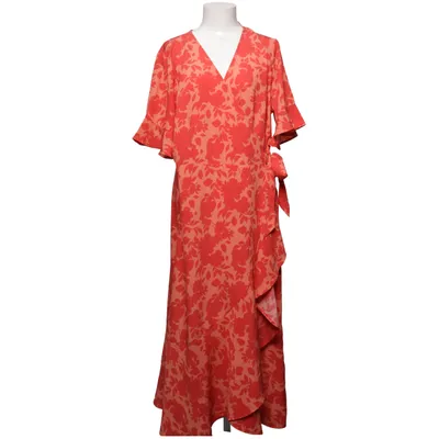 Wrap dress (Red, Pink) from Pernilla Wahlgren Design Polyester