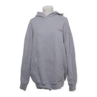 Hoodie (Gray) from Playboy Cotton, Polyester