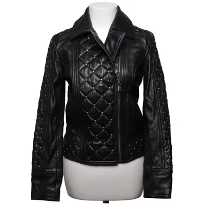 Bikerjacka (Svart) från Karl Lagerfeld Skinn, Polyester