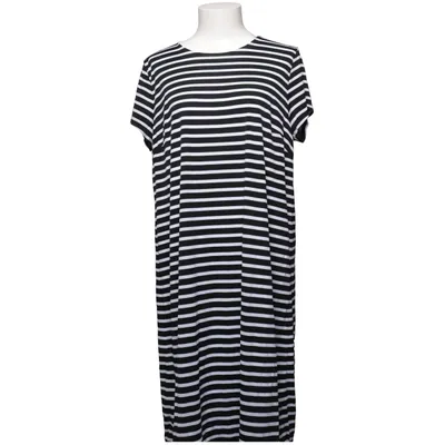 Kleid (Schwarz, Weiß) von Lauren Ralph Lauren Elasthan, Polyester, Viskose