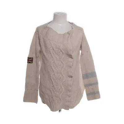 Cardigan (Beige) van Hunkydory Angora, Nylon
