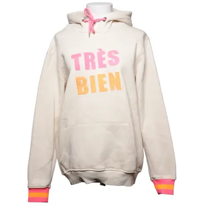 Sweat à capuche (Beige, Rose, Orange) de Zwillingsherz Coton, Polyester