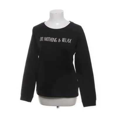 Sweatshirt (Sort) fra Mim Bomuld, Elastan, Polyester
