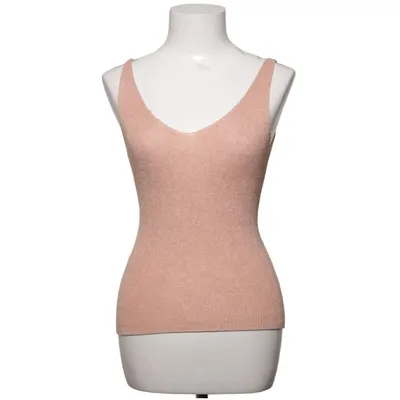 Tank Top (Pink) from Mango Polyester, Viscose