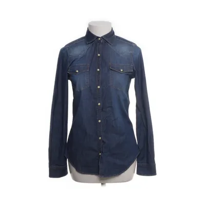 Jeansskjorte (Blå) fra SAND Jeans Bomuld, Elastan