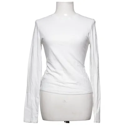 T-shirt à manches longues (Blanc) de Skims Coton, Élasthane