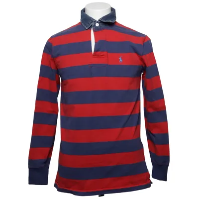 Rugby shirt (Blue, Red) from Ralph Lauren Cotton
