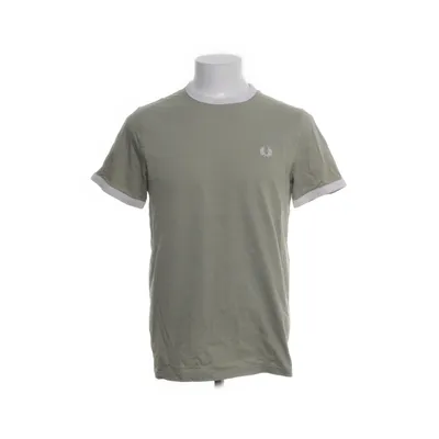 T-shirt (Groen) van Fred Perry Katoen, Elastaan