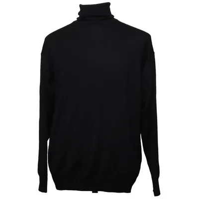 Turtleneck (Black) from Fiume Merino wool