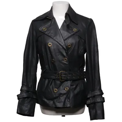 Jacket (Black) from Brooker Leather, Polyester