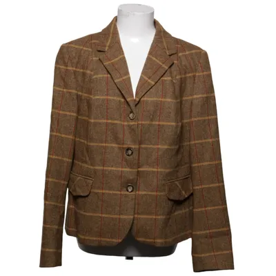 Blazer (Brun, Flerfarvet) fra Charles Robertson Uld