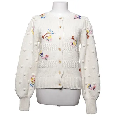 Cardigan (Wit, Meerkleurig) van Dea Kudibal Organisch katoen, Polyamide, Wol
