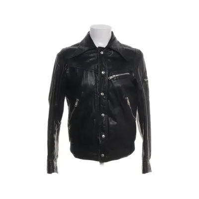 Leren jack (Zwart) Leer