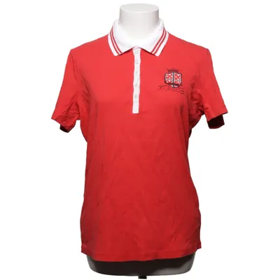 Poloshirt (Rood, Wit) van G.W.
