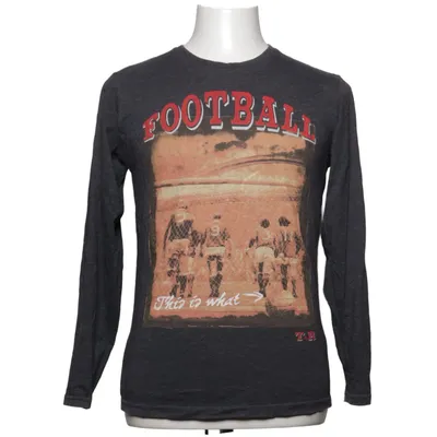 Langarmshirt (Grau) von Junk Food Baumwolle