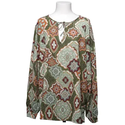 Blouse (Green, Multicolored) from Norah Polyester