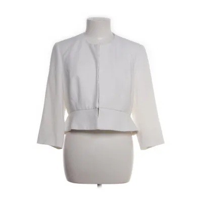 Blazer (White) from Luxe by Seraphine Acetate, Elastane, Polyester, Viscose