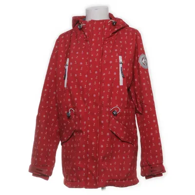 Parka (Rouge, Blanc) de Sublevel Polyester