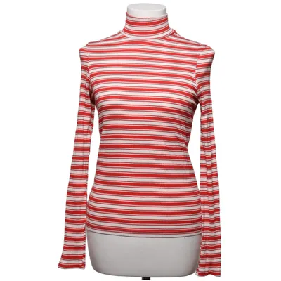 Turtleneck (Red, White) from Pink Victoria's Secret Cotton, Elastane, Modal