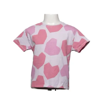 T-shirt (Pink, White) from Zara Cotton