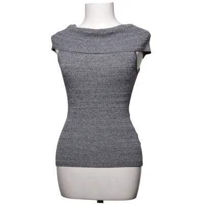 Haut (Gris, Bleu) de Ganni Élasthane, Polyamide, Viscose