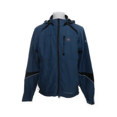 Softshelljacka (Blå, Svart) från Outerwear Elastan, Polyester