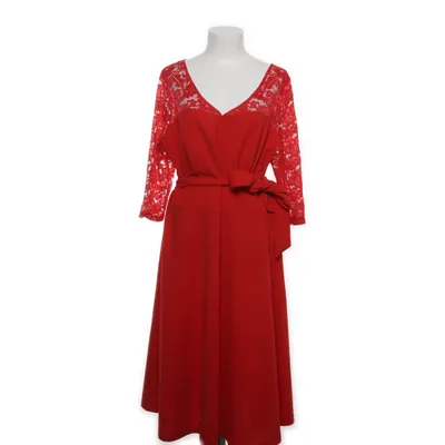Jurk (Rood) van Bbonlinedress Elastaan, Nylon, Polyester