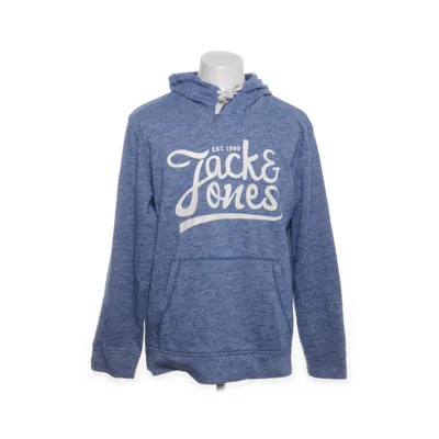 Capuchon sweater (Blauw) van Jack & Jones Polyester, Katoen