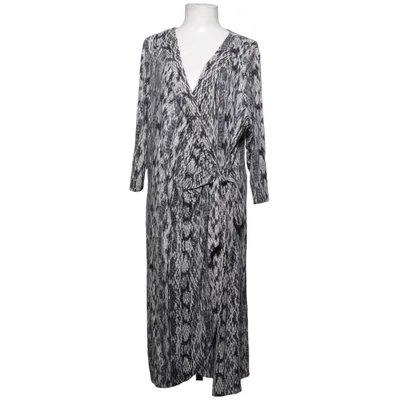 Wrap dress (Gray, Black, White) from Paraphrase Elastane, Viscose