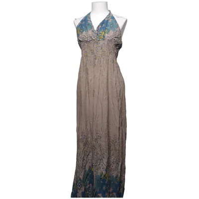 Robe dos-nu (Beige, Multicolore)