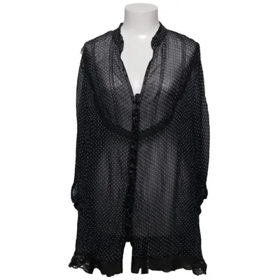 Blouse (Noir, Blanc) de XLNT Woman Polyester