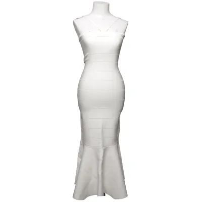 Aftonklänning (Vit) från Victoria Beckham Elastan, Polyamid, Viskos