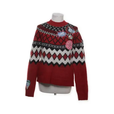 Sweater (Rød, Sort, Hvid, Flerfarvet) fra Desigual Akryl, Elastan, Polyester, Uld
