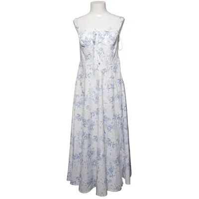 Jurk (Wit, Blauw) Polyester